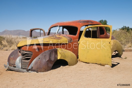 Picture of Oldtimer Solitaire Namibia Afrika
